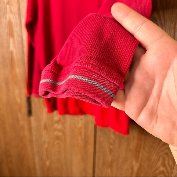 Vintage Chaps Ralph Lauren V Neck Sweater Men Size Large Heavyweight 100% Cotton - Picture 4 of 10